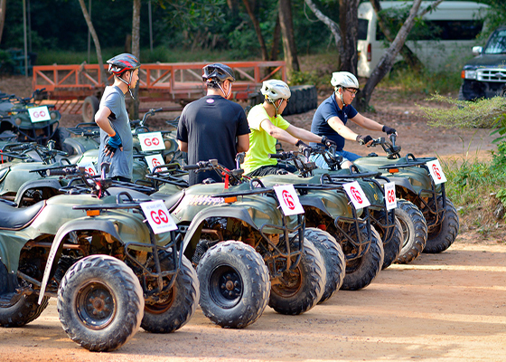 Phuket ATV Bike with Skyline Adventure