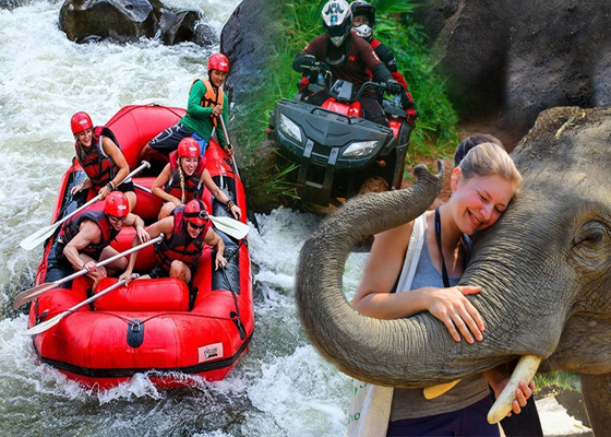 Private Whitewater Rafting Elephant Care