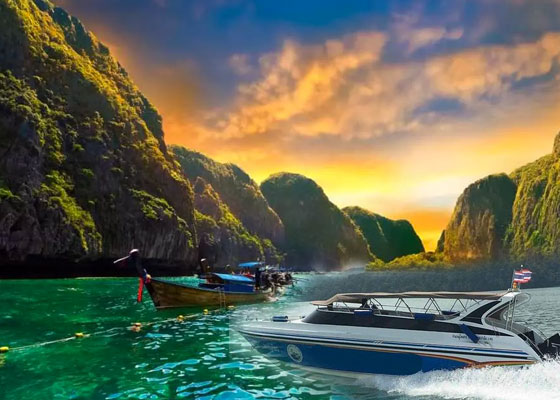 Speed Boat Phi Phi Sunrise Tour