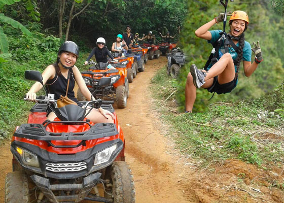 Private ATV Tour , Buggy Tour &  Zipline Adventure