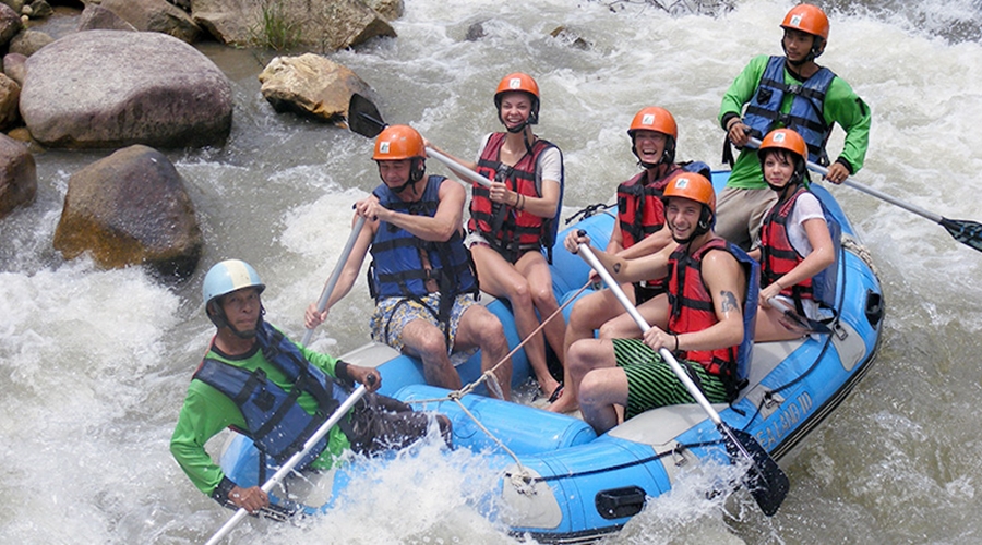 Whitewater Rafting Elephant Care