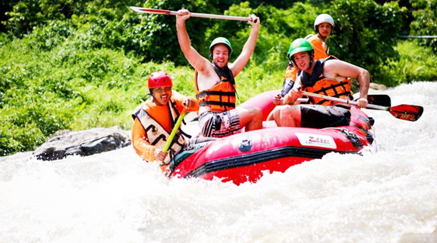 Whitewater Rafting Elephant Care